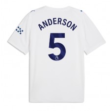 Manchester City Elliot Anderson #5 Tredjedrakt 2026-27 Kortermet